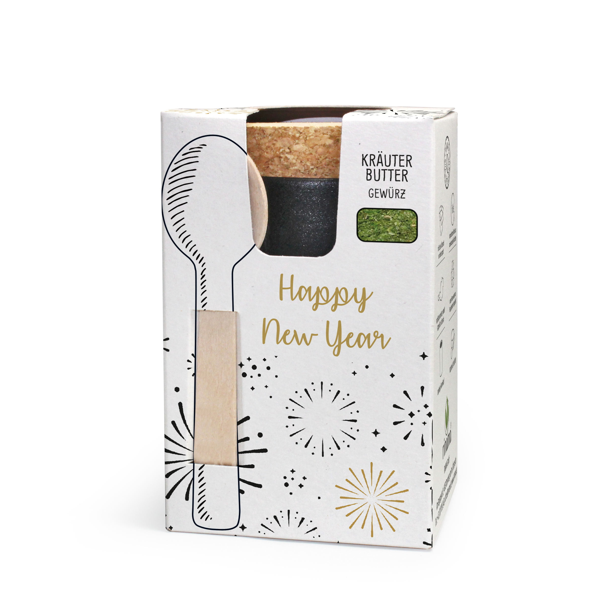 Pot - Happy New Year  - Kräuterbutter 50g 2D0FF46E-15C2-4E3A-A14E-881F721C5359.jpg