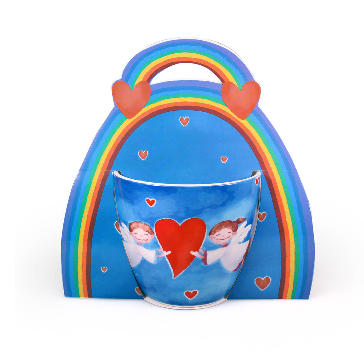 Becher im Schmuckdisplay Dekor 2 Engel mit Herz 90F65B12-A102-4145-ABF7-45B969762026.jpg