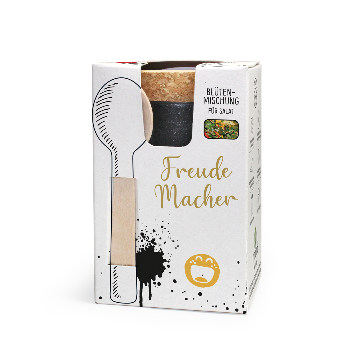 Pot - Freude Macher  - Blütenmischung f. Salat 22g B1639BFD-DE98-4236-B1C3-B1A6D7627925.jpg